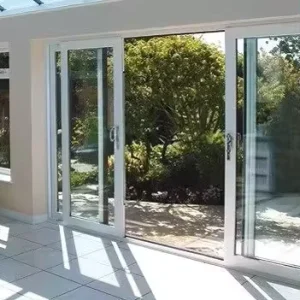 Aluminum Sliding Door Durable Low Bottom Frame Delicate Appearance Patio Door Large Sliding Glass Doors