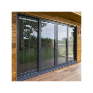 Aluminum Sliding Door, Interior Hinge, Australian Standard