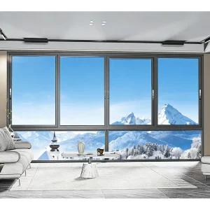 Aluminum Sliding Door Thermal Break Glass Sliding Patio Door for Residential Commercial Building