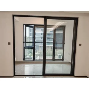 Aluminum Sliding Door for Africa Construction Projects with Safety Glass