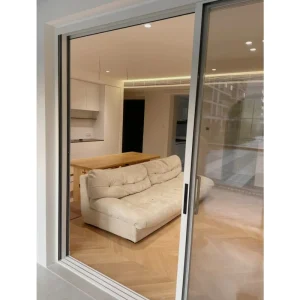 Aluminum Sliding Door with Reinforced Profiles for Africa Commercial Projects