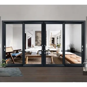 Aluminum Sliding Glass Door with Thermal Insulation for Residential and Hotel Buildings