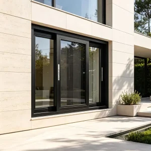 Aluminum Sliding Window Wind Load Tested Double Glazed Frame for High Wind Zones