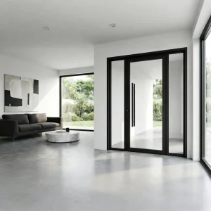 Aluminum Swing Door for Commercial and Residential Buildings Modern Entrance and Office Applications