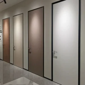 Aluminum-Wood Door with Enhanced Security and Energy Efficiency