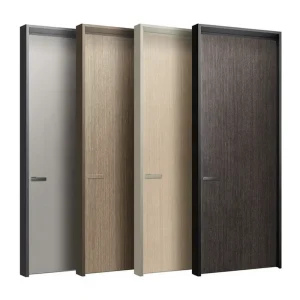 Aluminum-Wood Solid Swing Door with Finished Surface