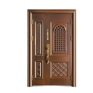 American Bulletproof Modern American Style Interior Metal Wood Door