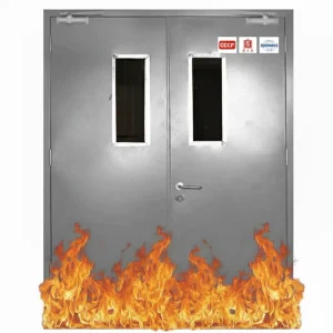 American Commercial Outdoor Hotel Fireproof Steel Door, 20-90 Minute Rating