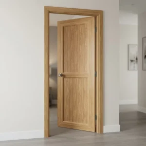 Anti Deformation Waterproof Modern UPVC Bathroom Door Interior Swing Door Finished Apartment Villa Hotel Home Main