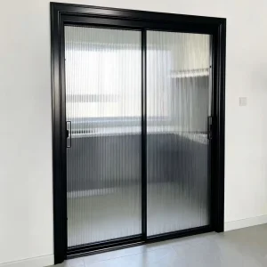 Anti Hurricane Thermal Break Lift Sliding Door Stainless Steel Mesh for Villa Hall Courtyard Outdoor Patio Space