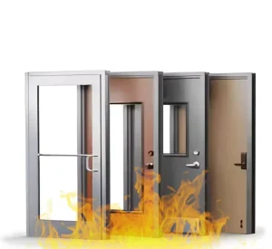 Anti-Theft Fireproof Steel Security Door for House Entrance and Front Entry