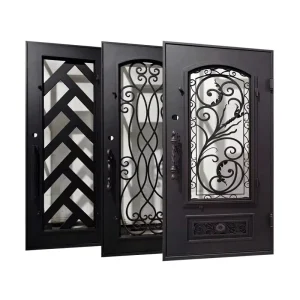 Anti-Theft Iron Single Entrance Security Door for House
