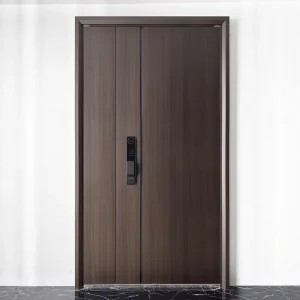 Anti-Theft Zinc Alloy Double Entrance Security Door