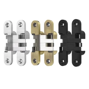 Anti-Theft Zinc Alloy Thickened Concealed Cross Hinge for Folding Doors