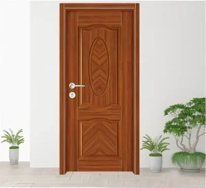 Apartment Building MDF Door Five-Coat Baking Paint Process Farmhouse Design Well Workshop Park MDF