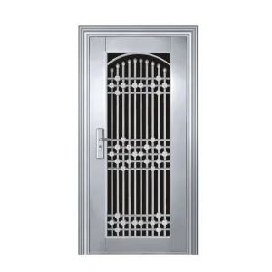 Apartment Entrance Security Main Door 304 Stainless Steel Exterior Easy Installation