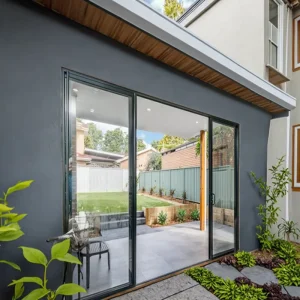Australia Modern Design Interior Entry Sliding Door Soundproof Insulation Glass Sliding Door