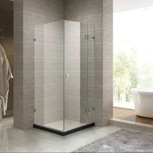 Australian Standard Square Shower Enclosure 900x900mm 6/8/10mm Toughened Glass Pivot Door Screen