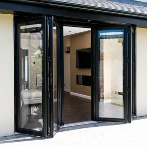 Australian Style Aluminum Bi-Fold Patio Door for Home