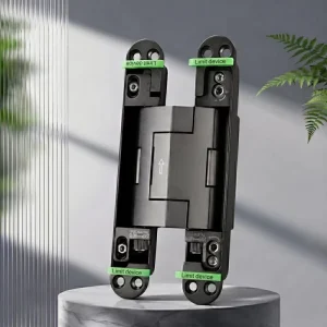 Automatic Concealed 180-Degree 3D-Adjustable Hydraulic Soft-Closing Door Hinge for Wooden Doors