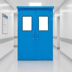 Automatic Hospital Hermetic Flush Sliding Fire Door for Operating Theaters