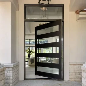 Automatic Narrow-Frame Aluminum Alloy Sliding Door System, Trackless Sound Insulation