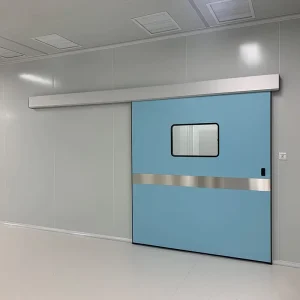 Automatic Sliding Airtight Door For Hospital ICU Ward, Medical Isolation Area, Smart Control Hermetic Cleanroom Door