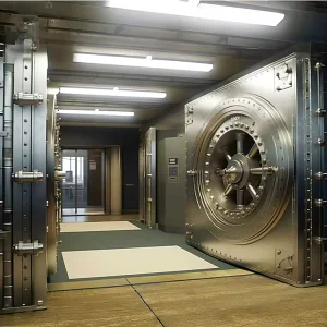 Bank Modular Safe Vault Room Steel Strongroom Stainless Steel Security Room
