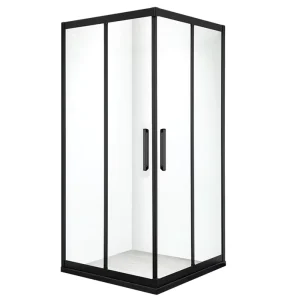 Bathroom Aluminium Hinge Glass Partition Shower Door Sliding Prefab Shower Room Accessories Modern Hotel Apartment