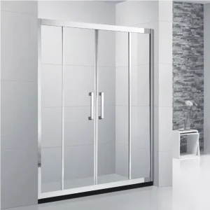 Bathroom Stainless Steel Frame Shower Screen D53B