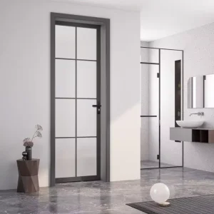 Bespoke-Size Aluminum Swing Door for Hotel and Bedroom Projects