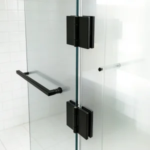 Bi-fold Hinge for Shower Glass Doors Swing Door Pivot Glass Accessories