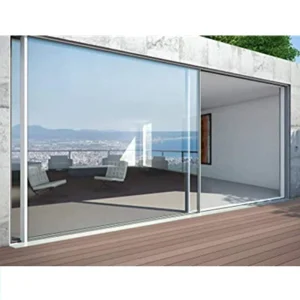 Broken Bridge Aluminum Alloy Glass Customized Sliding Patio Door Thermal Insulation