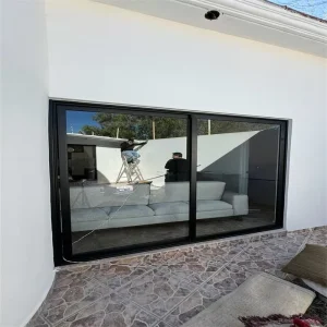 Broken Bridge Aluminum Sliding Door with Sound and Thermal Insulation