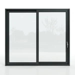 Broken Bridge Aluminum Sliding Door with Triple Glass Certification and Energy-Saving Design