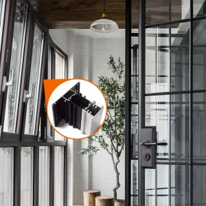Broken Bridge Casement Window Aluminum Frame White Aluminum Extrusion Profiles for Windows and Doors