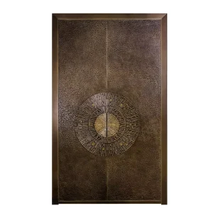 Bronze Metal Copper Main Entrance Door for Home
