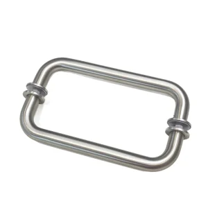 Brushed Nickel Stainless Steel Bathroom Glass Shower Door Handle Pull