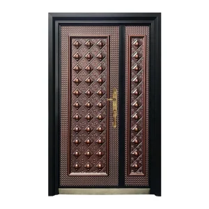 Bulletproof Main Entrance Exterior Steel Security Door Double Front Gate for House