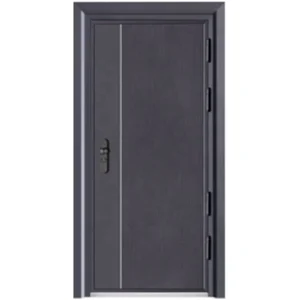 Bulletproof Steel Security Entrance Door with Safety Design