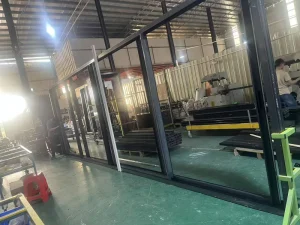 CE Aluminum Panoramic Sliding Door with Ultra-Slim Frame