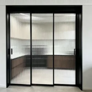 CE-Certified Low-E Thermal-Insulated Aluminum Alloy Sliding Door with Insect Screen