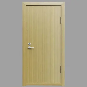 CE-Certified Security Wooden Fire Door, Waterproof