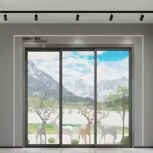 CE-Certified Thermal-Break Aluminum Sliding Door, Hurricane-Proof, Soundproof, Insulated, Factory Direct