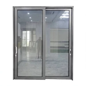 CE-Certified Thermal Break Aluminum Sliding Door Windproof Impact-Resistant Broken Bridge for Commercial Projects