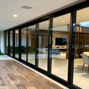 CE NFRC Certified Windproof Aluminum Casement Swing Window with Half-Moon Design for Bathroom and Garden