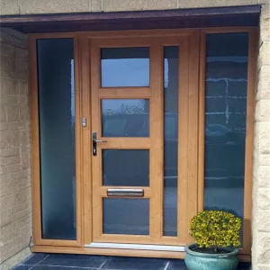 Canada Entrance Door With Solid Wood