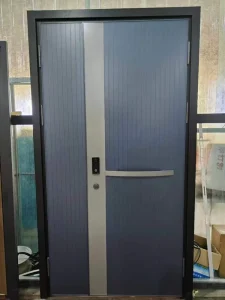 Cast Aluminum Door High-End Fireproof Entrance Door