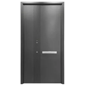 Cast Aluminum Door with LED Lights, Sound Insulation and Anti-Theft Features