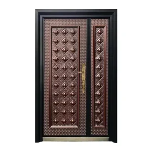 Cast Aluminum Exterior Security Door, Anti-Bullet, Explosion-Resistant, for Outdoor Use
